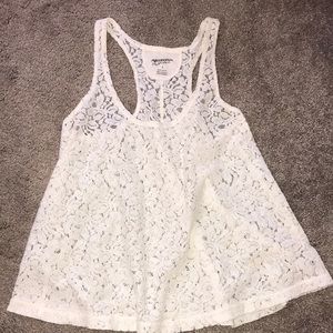 Lace tank top